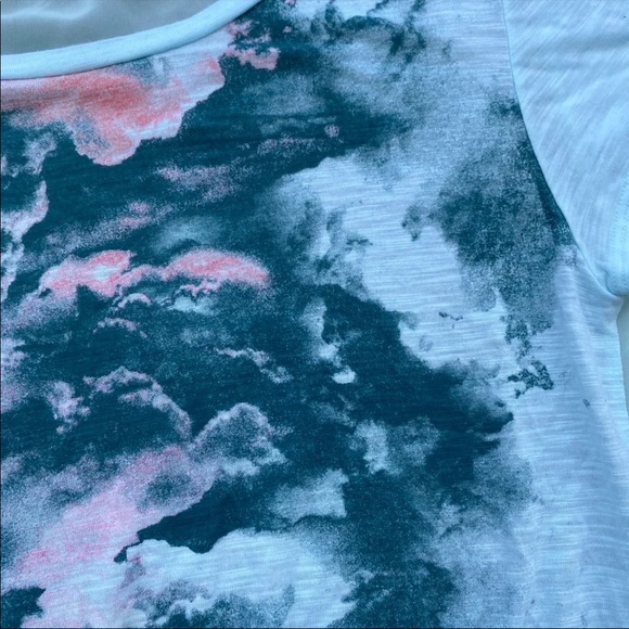 MUDD blue sheer back top size S - Picture 4 of 4